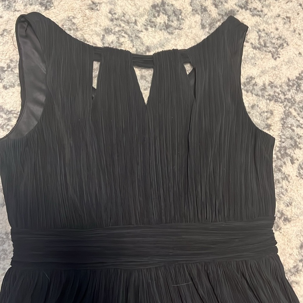 Evan Picone Black Cocktail Dress Size 12 - Picture 2 of 7
